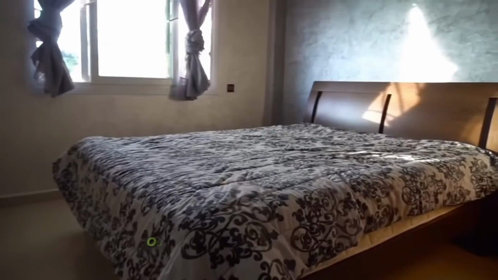 Chambre d'un appartement de la Résidence Del Costa