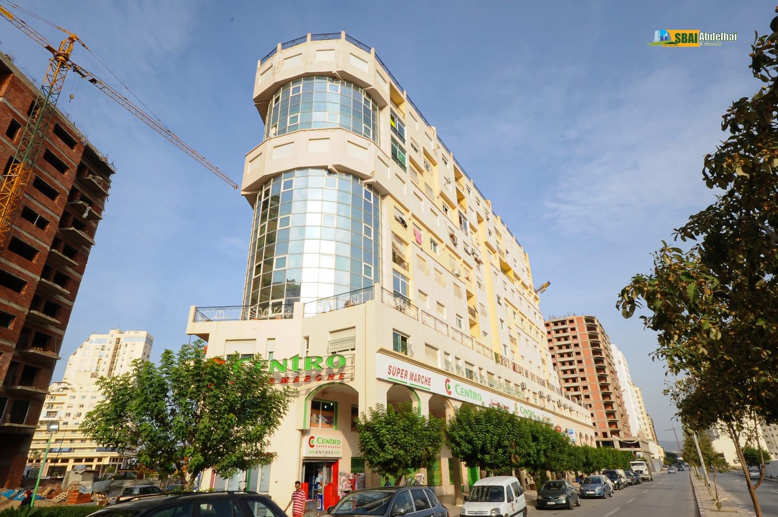 Immeuble SBAI au centre de Tanger, archives du groupe