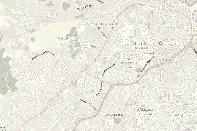 Carte de localisation — Résidence Del Costa